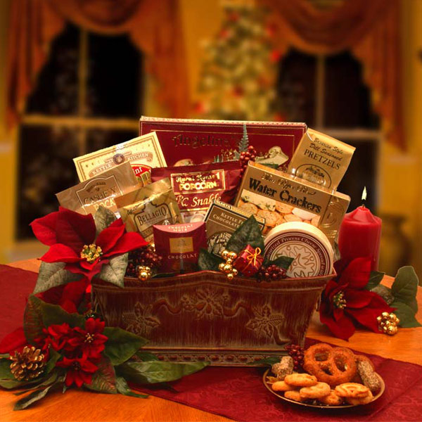Buy holiday gift baskets online - Bountiful Blessings Holiday Gift Basket, Elegant Gift Baskets Online
