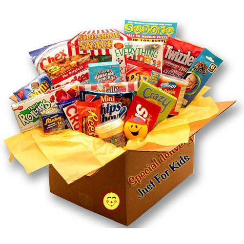Buy gift baskets for kids - Kids Blast Deluxe Activity Care Package, Elegant Gift Baskets Online