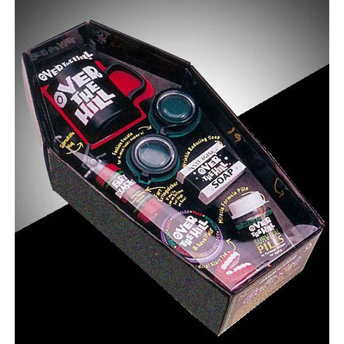 Buy juice gift baskets - Over The Hill Coffin Gift Set, Elegant Gift Baskets Online
